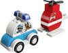 10957 LEGO® DUPLO® Můj první model požárního vrtulníku a moje první policejní auto
