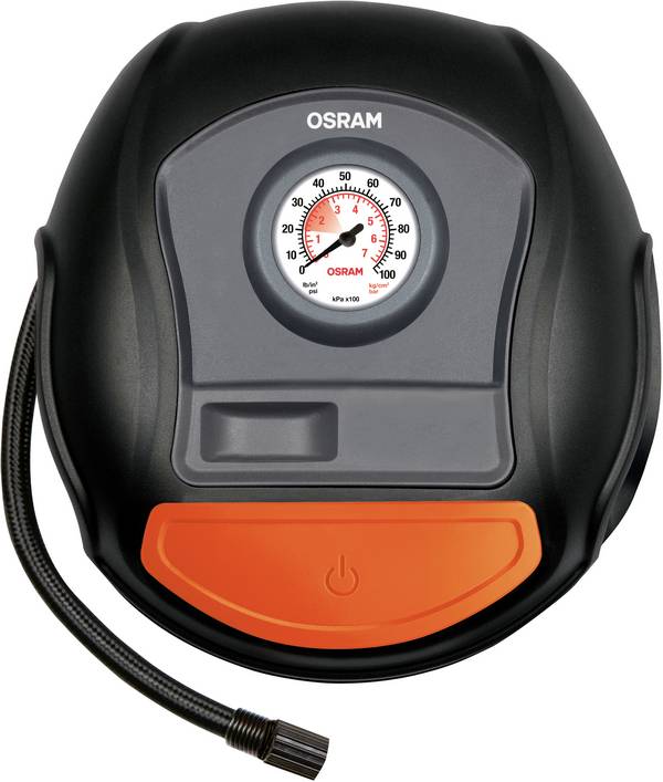 Osram Automotive OTI200, OTI200, kompresor, analogový manometr, kabelová šachta / uchycení kabelu, ochrana proti přetížení