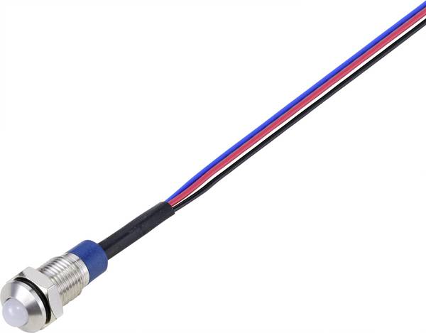 TRU COMPONENTS  signalizační světlo   RGB 12 V, 24 V 1 ks
