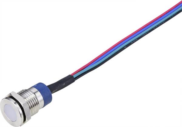 TRU COMPONENTS  signalizační světlo   RGB 12 V, 24 V 1 ks