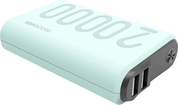 RealPower PB-20000PD+ powerbanka lithiová, 20000 mAh, zelená