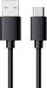 RealPower USB kabel USB 2.0 USB-A zástrčka, USB-C ® zástrčka 0.60 m černá 255650