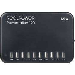 Systém nabíjení a řízení stanice RealPower Powerstation 120
