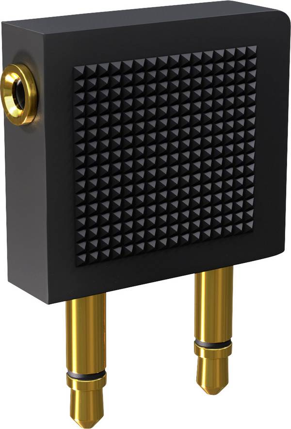 Oehlbach D1C35015 i-Jack AD-Flight jack audio Y adaptér [1x jack zásuvka 3,5 mm - 2x jack zástrčka 3,5 mm] černá