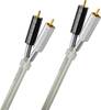 Oehlbach D1C3902 cinch audio kabel [2x cinch zástrčka - 2x cinch zástrčka] 1.50 m stříbrná