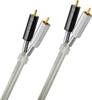 Oehlbach D1C3903 cinch audio kabel [2x cinch zástrčka - 2x cinch zástrčka] 2.00 m stříbrná