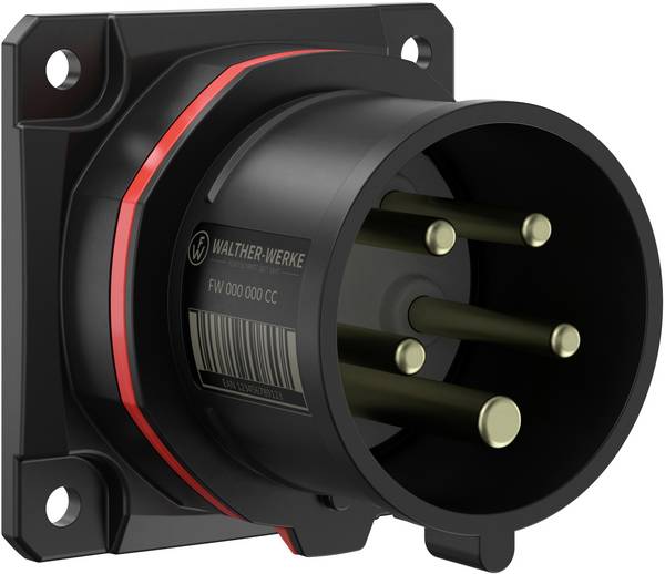 Walther Werke FW610506SK FW610506SK CEE zástrčka, 16 A, 5pólová, 400 V, 1 ks