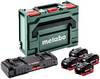 Metabo 685143000 Basic-Set 4x LiHD 10Ah + ASC 145 DUO akumulátor do nářadí a nabíječka 18 V 10 Ah LiHD