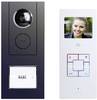m-e modern-electronics Vistus VD ALU 6310 A kabelový domovní video telefon kompletní sada, pro 1 rodinu, antracitová, 41181