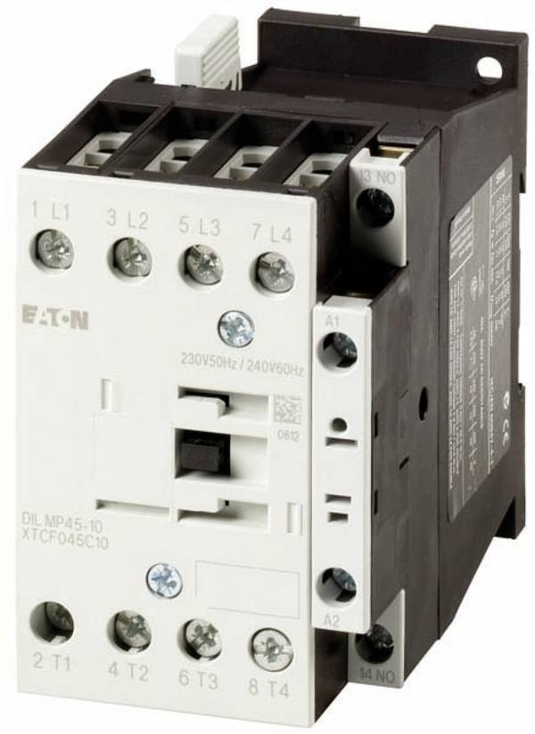Eaton DILMP45-10(230V50HZ,240V60HZ) stykač  4 spínací kontakty 11 kW      1 ks