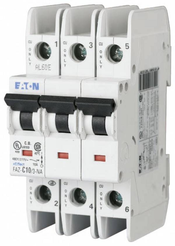 Eaton 102256 FAZ-C40/3-NA elektrický jistič 40 A 415 V/AC