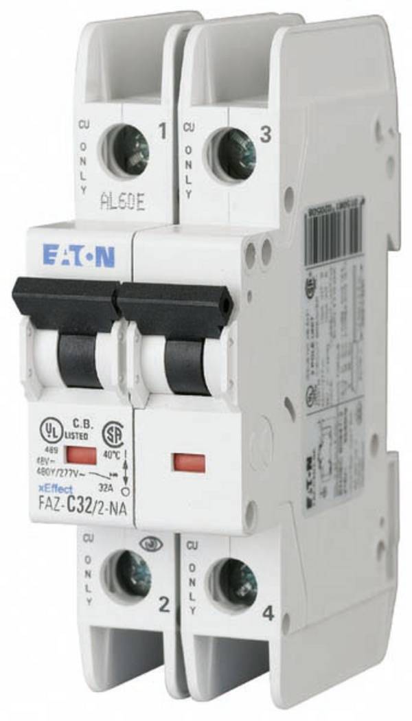 Eaton 102187 FAZ-D10/2-NA elektrický jistič 10 A 415 V/AC
