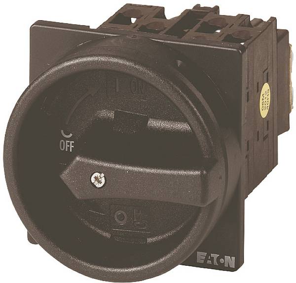 Eaton T0-2-8900/EA/SVB-SW údržbový spínač pro čelní upevnění , zablokovatelný 690 V 1 x 90 ° černá 1 ks Piece