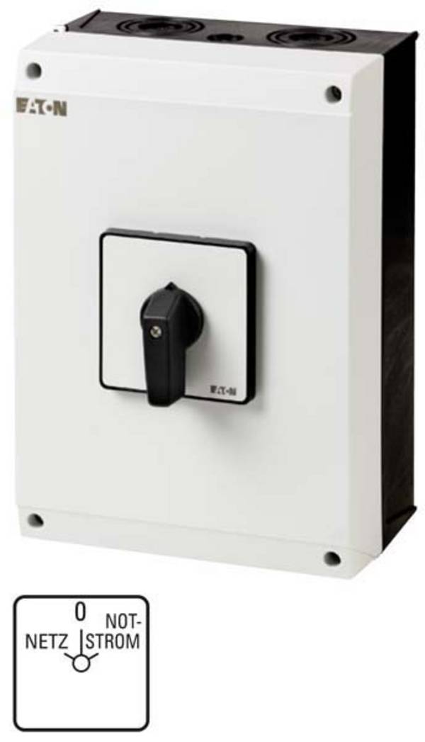 Eaton T5-4-8902/I5 přepínač pro upevnění na podlaze , v pouzdře 1 x 60 ° černá 1 ks Piece