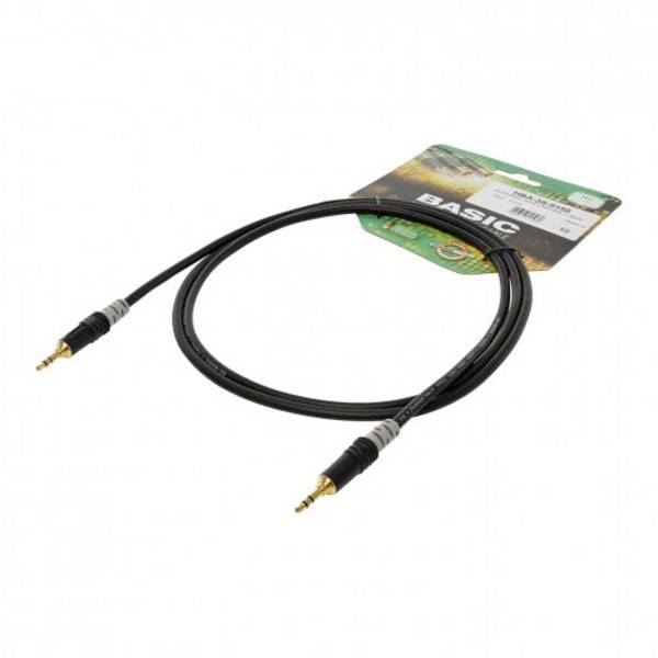 <br>  Sommer Cable<br>  HBA-3S-0300<br>  jack<br>  audio<br>  kabel<br>  [1x jack zástrčka 3,5 mm - 1x jack zástrčka 3,5 mm]<br>  3.00 m<br>  černá<br>  <br>