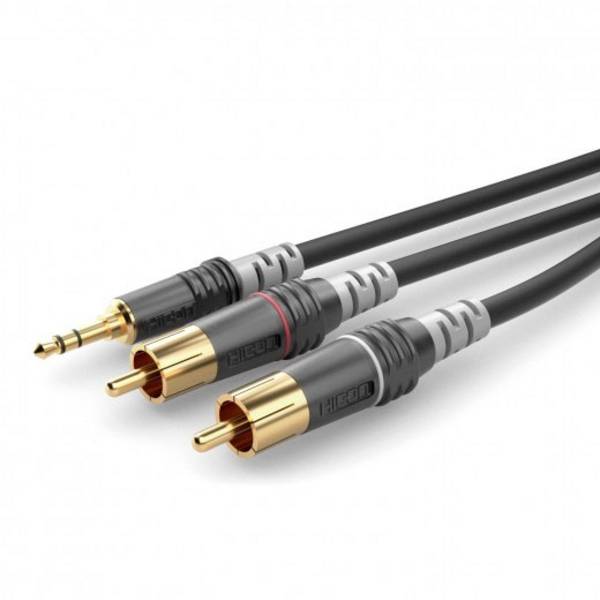 <br>  Sommer Cable<br>  HBA-3SC2-0600<br>  jack / cinch<br>  audio<br>  kabel<br>  [2x cinch zástrčka - 1x jack zástrčka 3,5 mm]<br>  6.00 m<br>  černá<br>  <br>