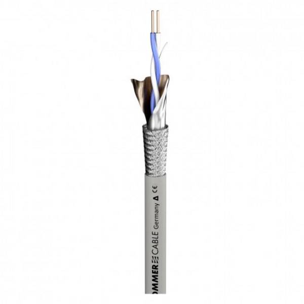 Sommer Cable 100-1156-01C signálový kabel  1 x 2 x 0.26 mm² + 2 x 0.26 mm² šedá metrové zboží