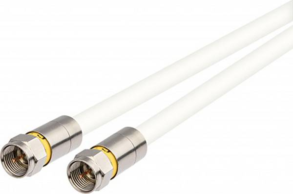 Kathrein antény, SAT kabel [1x F zástrčka - 1x F zástrčka] 0.40 m 105 dB stíněný vícebarevná