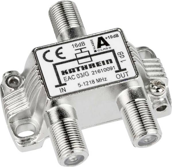 Kathrein EAC 03/G odbočka TV kabelu jednoduchý 5 - 1218 MHz