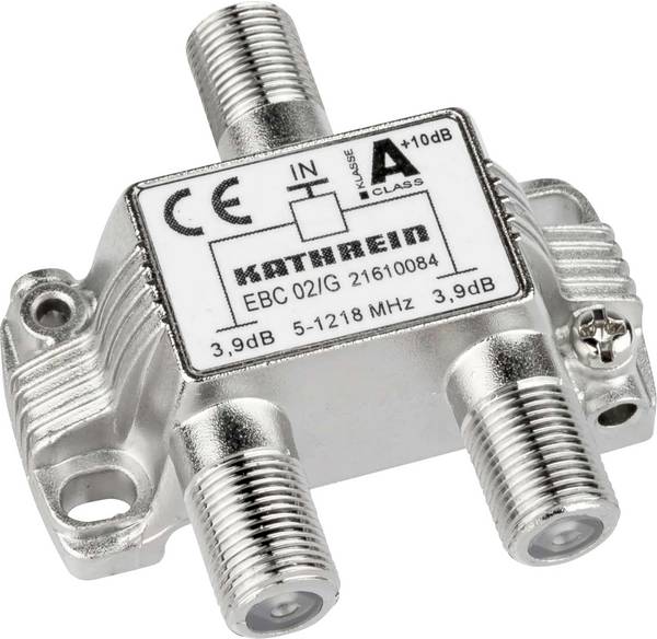 Kathrein EBC 02/G odbočka TV kabelu dvojitý 5 - 1218 MHz