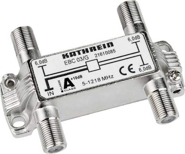 Kathrein EBC 03/G odbočka TV kabelu trojitý 5 - 1218 MHz