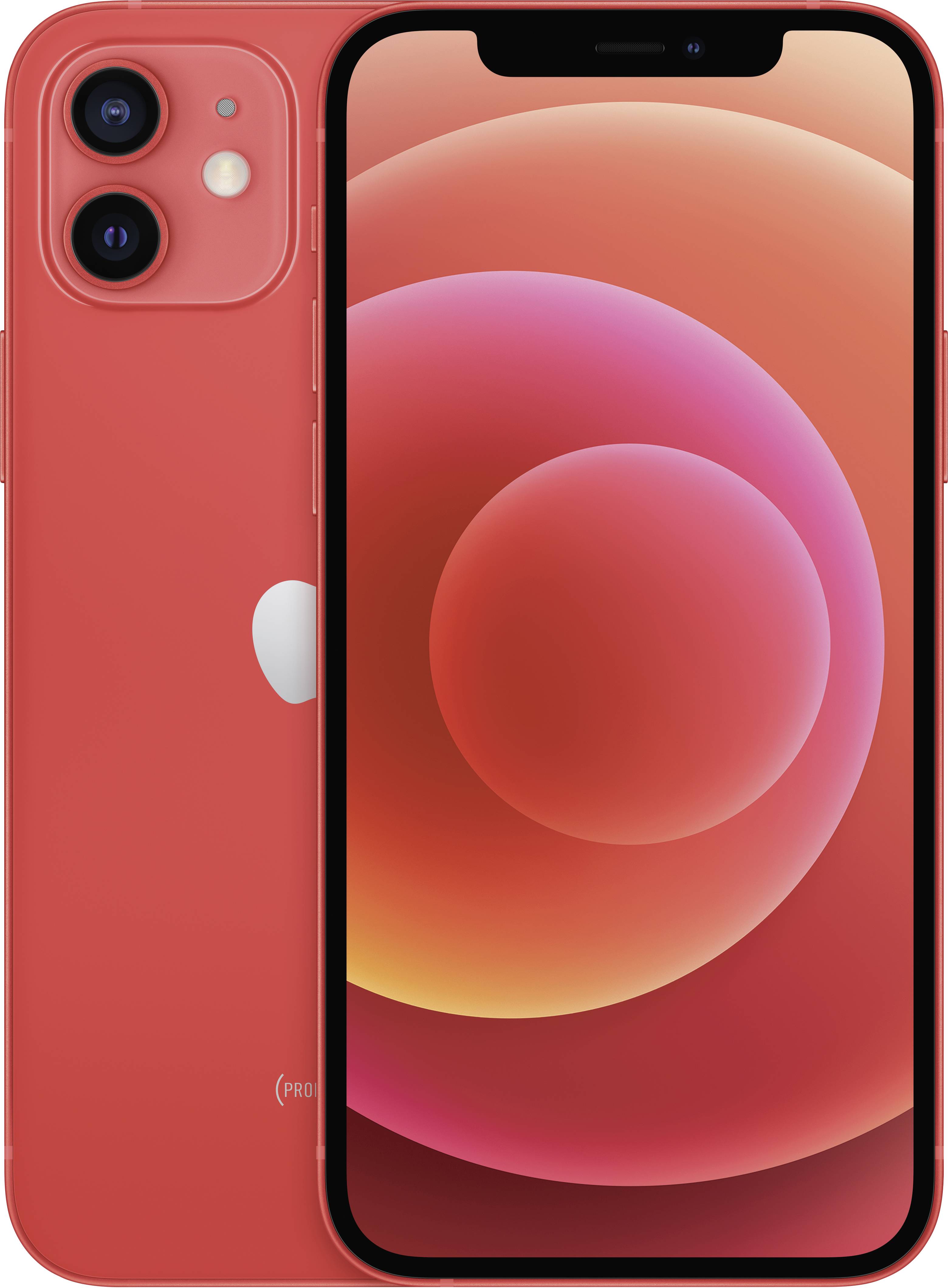 Apple refurbished iPhone 12 servisované, stav velmi dobrý 128 GB 6.1 palec (15.5 cm) iOS 14 12 Megapixel (PRODUKT) RED ™