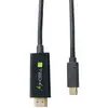 TECHly HDMI / USB-C® kabel USB-C ® zástrčka 2.00 m černá IADAP-USBC-HDMI2TY HDMI kabel