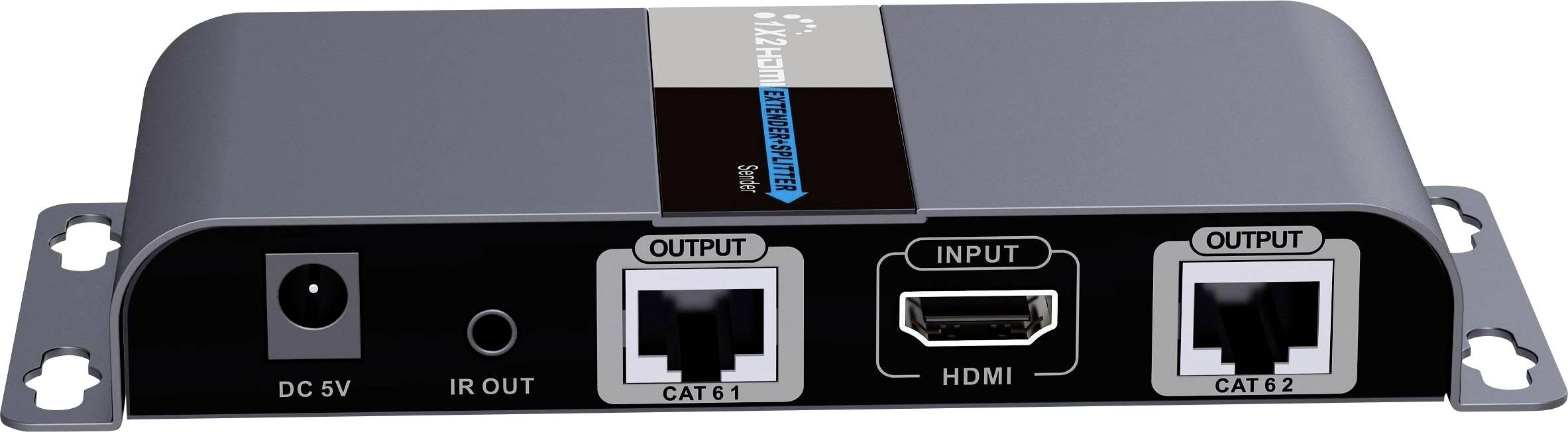 TECHly IDATA-EX-HL21TY HDMI Extender Set 1920 x 1080 Pixel černá-3