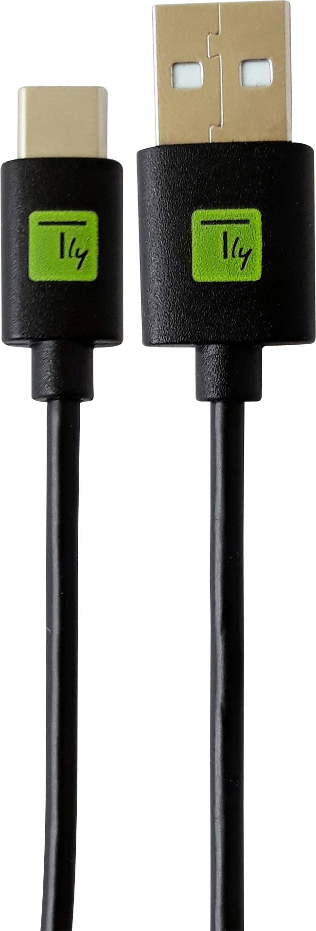 TECHly USB kabel USB 2.0 USB-C ® zástrčka, USB-A zástrčka 0.10 m černá ICOC-MUSB20-CMAM01T