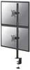 Neomounts FPMA-D550DVBLACK držák na stůl pro monitor 2 Displej: (s) 25,4 cm (10") - 81,3 cm (32") černá nakláněcí, otočný, naklápěcí