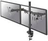 Neomounts FPMA-D550DBLACK držák na stůl pro monitor 2 Displej: (s) 25,4 cm (10") - 81,3 cm (32") černá nakláněcí, otočný, naklápěcí, nastavitelná výška