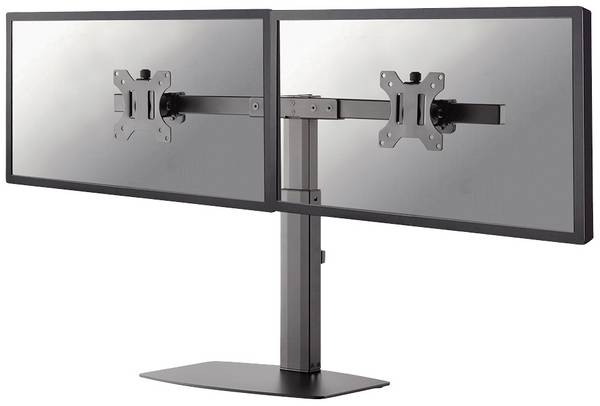 Neomounts  FPMA-D865DBLACK    držák na stůl pro monitor  25,4 cm (10") - 68,6 cm (27")  nakláněcí, otočný, naklápěcí, nastavitelná výška  černá