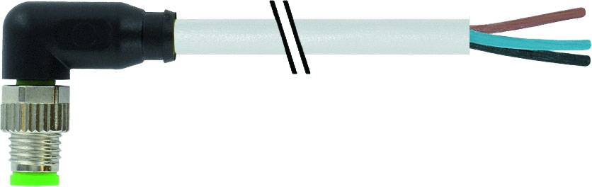 Murrelektronik 7000-08021-2100750 neupravený zástrčkový konektor pro senzory - aktory, 7000-08021-2100750, piny: 3, 7.50 m, 1 ks
