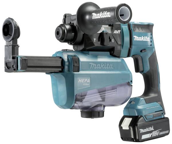Makita DHR182RTWJ SDS plus-aku kombinované kladivo 18 V 5 Ah Li-Ion  vč. nabíječky