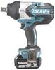 Makita DTW1001RTJ, DTW1001RTJ aku rázový utahovák, 1 050 Nm, 18 V, 5 Ah, Li-Ion, vč. 2x aku, vč. nabíječky, kufřík