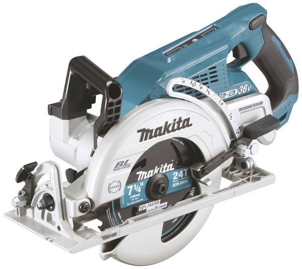 Makita DRS780Z aku ruční kotoučová pila, max. řez 65 mm, bez akumulátoru, bez nabíječky, 18 V, DRS780Z