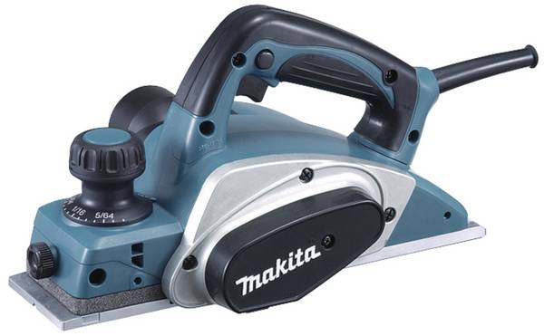Makita kp0800j elektrický hoblík kufřík Šířka hoblování: 82 mm 620 W   Hloubka drážky: 9 mm