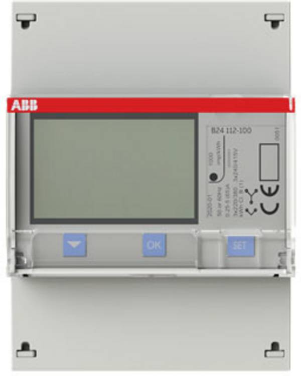 ABB B24 112-100 2CMA100178R1000 třífázový elektroměr digitální Úředně schválený: Ano Piece 1 ks