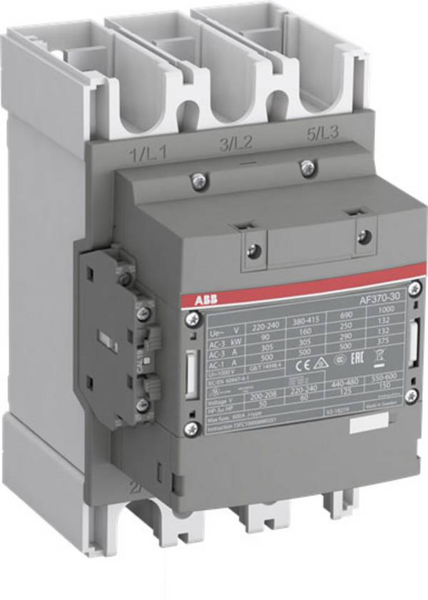 ABB AF370-30-11-13 spínač 1 spínací kontakt, 4 spínací kontakty 400 kW 100 V 370 A Piece 1 ks
