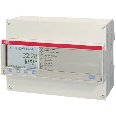 Digitální elektroměr ukazuje '3228 kWh'. Display obsahuje několik symbolů a tlačítek pro nastavení.