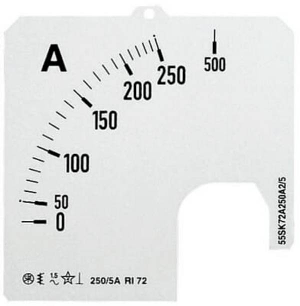 ABB SCL-A1-1000/96 Ampérmetr Skale SCL-A1-1000/96 pro připojení proudového měniče 1000/5A