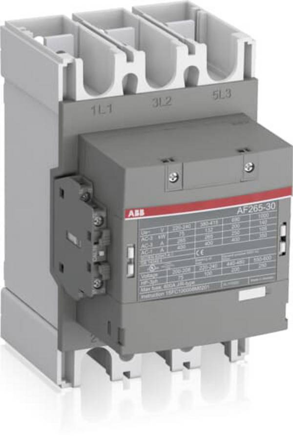 ABB AF265-30-11-13 spínač 4 spínací kontakty, 1 spínací kontakt 100 V 265 A s pomocným kontaktem Piece 1 ks