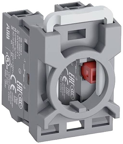 ABB MCBH-02 svorkovnice 1 ks 2 rozpínací kontakty Spínací napětí (max.): 230 V/AC Piece