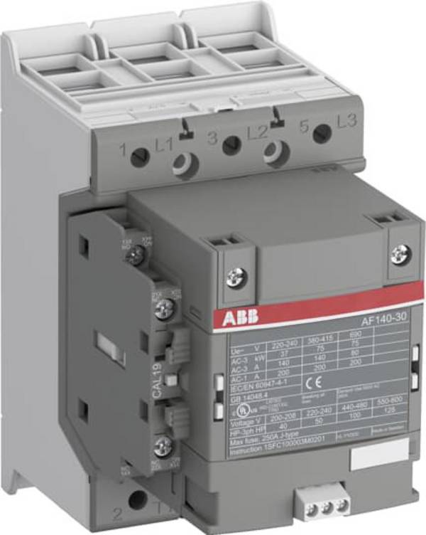 ABB AF140-30-22-34 spínač 4 spínací kontakty, 2 spínací kontakty 400 kW 250 V 140 A 1 ks