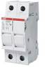 ABB 2CSM256913R1801 výkonový odpínač pojistky s mechanickým ukazatelem zajištění Vhodné pro (pojistky) pojistky 10,3 x 38 mm 2pólový 32 A 1000 V 1 ks