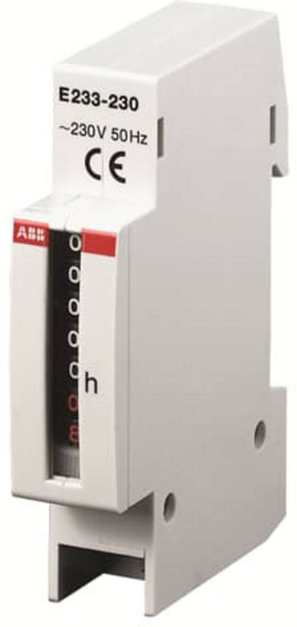 ABB E233-230 počítadlo provozních hodin
