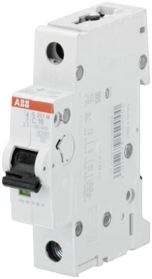ABB 2CDS271001R0984 S201M-C0,5 elektrický jistič 1pólový 0.5 A
