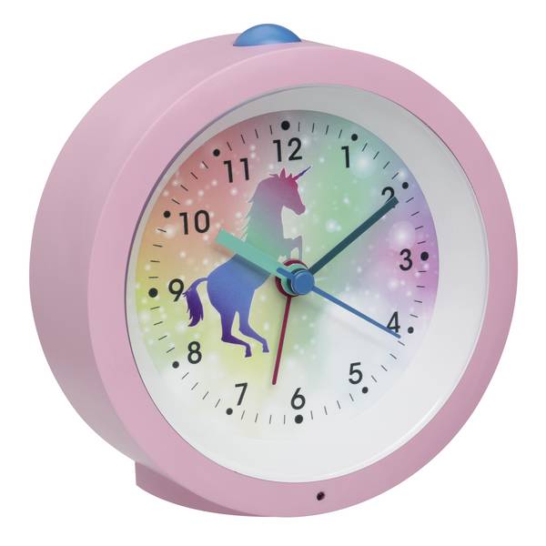 TFA Dostmann  60.1033.12  Quartz  budík  růžová      tiché hodiny (bez tikání)