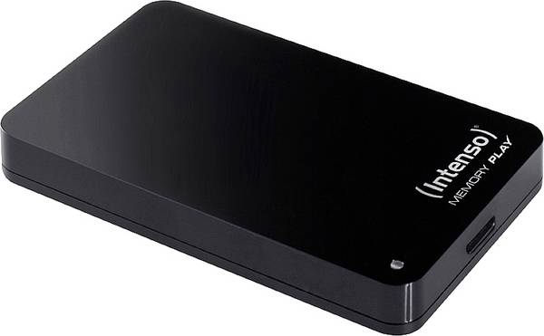 Intenso Memory Play, Memory Play, 2 TB, externí HDD 6,35 cm (2,5"), USB 3.2 (Gen 1x1) , černá, 6021480