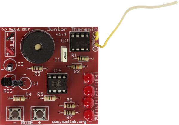 Whadda WSG105  Theremin Provedení (stavebnice/hotový modul): stavebnice 9 V